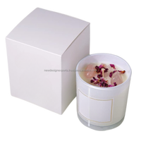 Bougie parfumée à la lavande et à la vanille, cristaux de quartz rose, pétales de rose séchés, cire de soja naturelle, artisanale, biologique, barres Diwali