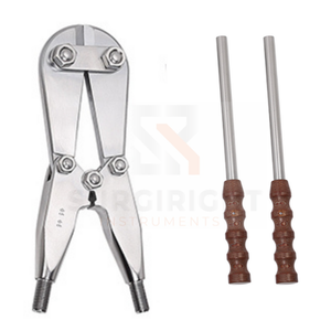 คีมตัดเหล็กแบบใช้ซ้ำได้, คีมปักลวดแบบแมนนวลแหล่งจ่ายไฟใช้ในโรงพยาบาลได้รับการรับรองจากปากีสถาน - Product Image 2