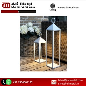 Style européen maison forme fer verre bougeoir coupe-vent métal maison noël lanterne décoration vente chaude caractéristique pour - Product Image 5