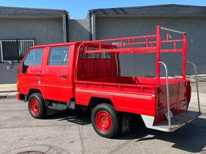 1992 T O Y O T A S Hi-Ace Red Pickup Truck With Metal Roof <b>Rack</b> And Step <b>Plate</b> - Product Image 3