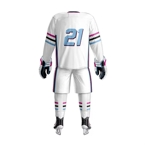 Custom Sublimation Ice Hockey Uniform Wholesale Hockey <b>Green</b> Black Ice Hockey Uniforms Including Jersey <b>Socks</b> & Pant - Product Image 2