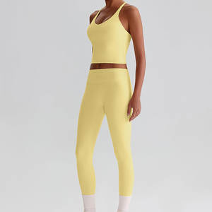 Ensemble de yoga pour femmes de qualité supérieure, dernier style, service OEM, vente en gros, ensemble de yoga pour femmes le plus vendu pour adultes - Product Image 4