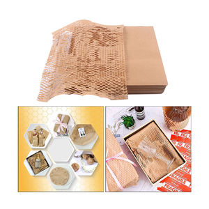 Avec de nouvelles fonctionnalités, feuilles de papier en nid d'abeille écologique et extensible, papier Kraft et emballage cadeau - Product Image 3