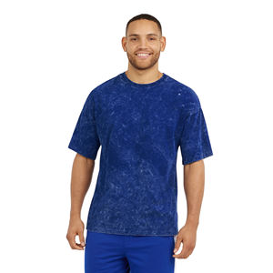 T-shirt délavé à l'acide sur mesure pour hommes, t-shirt délavé à l'acide de bonne qualité, t-shirt délavé à l'acide avec logo personnalisé - Product Image 1