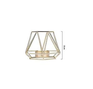 Soporte votivo de candelita de mesa de Metal moderno y elegante para el hogar y la boda decoración festiva y suministros de regalo - Product Image 6