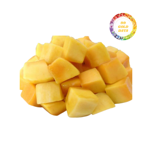 LQF Mango Chunks with Clean Surface and Uniform Cut Bulk Vacuum Pack for Food Service Retail OEM Export Projects - Product Image 3