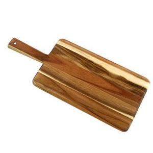 Hôtel restauration légumes planche à découper viande coupe hachoir maison cuisine décoration noyer finition planche à découper en bois - Product Image 1