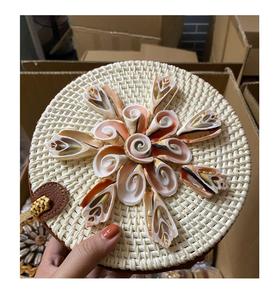 Offre Spéciale en plein air femmes vacances loisirs bandoulière rotin haute qualité à la main fourre-tout dames paille sac de plage avec le meilleur prix - Product Image 4