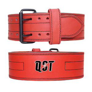 Cinturón de Levantamiento de Pesas para Hombre, de Cuero Vacuno de 5 mm, Ajustable, Compresión, Ecológico, Protección Integral para Sentadillas y Peso Muerto - Product Image 4