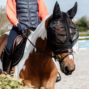 Alexandria Industries - Mascarillas Antimoscas para Caballos de la Mejor Calidad, Ligeras, Suaves y Transpirables, de Malla/Poliéster, para Carreras - Product Image 4