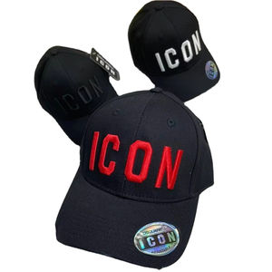 Casquette Hip Hop Unisexe Meilleure Qualité 100% Coton 5/6 Panneaux Bord Courbé 3D Structuré Casquette de Baseball Ajustable Logo Brodé - Product Image 1