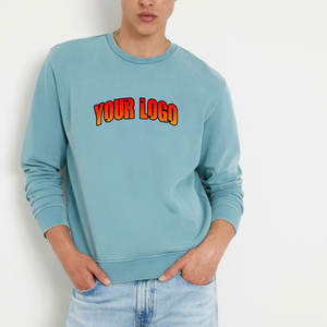 Sweat-shirt de sport pour homme, mode américaine personnalisée 2026, vêtements de sport actifs, polaire épais, logo sur le devant, polyvalent, haut de survêtement à manches longues - Product Image 4