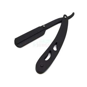 Fournitures de barbier en gros, rasoir professionnel à lame droite pour salon de coiffure, rasoir de salon pour barbier - Product Image 5