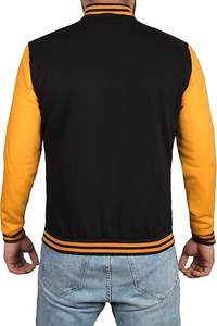 Venta al por mayor de los hombres de talla grande NUEVA chaqueta Versity Venta caliente-Pakistán-Diseño personalizado de baloncesto chaqueta de bombardero para el mercado de EE. UU./Reino Unido - Product Image 4