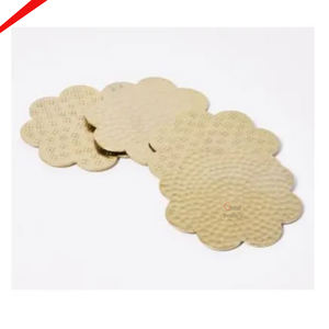 Sous-verre en métal au design moderne, décoration de table antique pour hôtels - Product Image 3