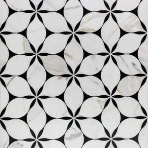 Timeless Elegance and Modern Style Black and White Marble <b>Tiles</b> for Kitchens Stone Carvings & Sculptures - Product Image 3