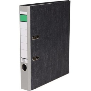 DIN A4 Binder 50mm 100% Recycled Paper Grey Neutral Goods <b>File</b> Folder - Product Image 1