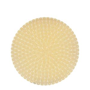 แผ่นรองจานพีวีซีสำหรับร้านอาหารแผ่นรองจานกลมลายขี้ขลาด - Product Image 3