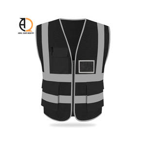 Chaleco de Seguridad de Alta Visibilidad, Precio de Fábrica, Logotipo Personalizado, Chaleco de Seguridad de Malla con Bolsillos - Product Image 3