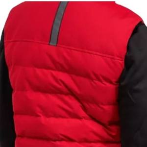 Chaleco acolchado hecho a medida para hombre, ropa activa personalizada cosida, chaleco acolchado transpirable antiarrugas para hombre con logotipo/color personalizado - Product Image 4