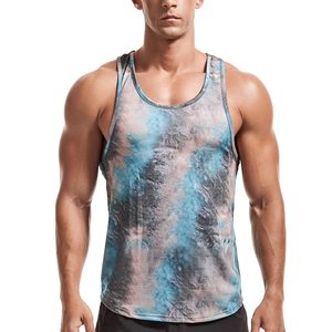 High Quality 2026 New Arrival Unisex <b>Tank</b> <b>Tops</b> Beach Style Vest 3D Sublimation Sleeveless Printed <b>Tank</b> <b>Top</b> <b>Men</b> Gym Clothing - Product Image 1