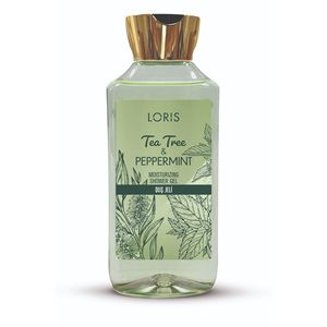 Gel de Ducha Humectante y Nutritivo con Árbol de Té y Menta, 295 ml, Tamaño Viaje, Jabón Corporal con Fragancia a Jazmín y Rosa, Ingredientes Herbales - Product Image 1