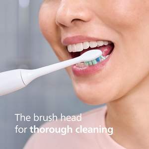 Têtes de brosse à dents électriques de rechange authentiques Philips Sonicare C2 Plaque Control, blanches, lot de 3, HX9023/65 - Product Image 4