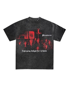 Camiseta de Algodón de Punto Grueso Premium para Hombre y Mujer, con Logotipo Personalizado, Ecológica, Antiarrugas, de Manga Corta - Product Image 4