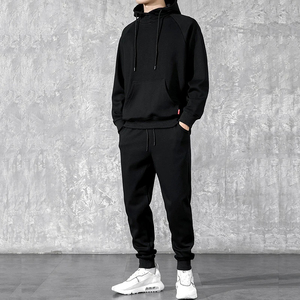 Survêtements d'hiver pour hommes de qualité supérieure, 100% coton respirant, service OEM personnalisé, vêtements de sport pour la course à pied et l'entraînement - Product Image 5