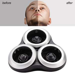 Cabezales de Repuesto para Afeitadora Eléctrica de Doble Cuchilla, Duraderos y Afilados, Resistentes al Agua IPX7, Lavables, Mini Afeitadora Rotatoria para Uso Corporal - Product Image 6