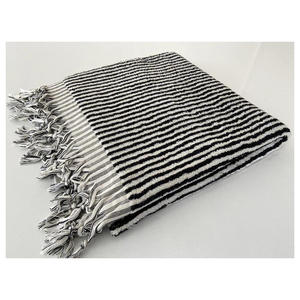 Stripe Printed Handloomed Turkish 100% Cotton Peshtemal Hammam Bath <b>Towel</b> Multi-purpose 90x180cm 900gr - Product Image 6