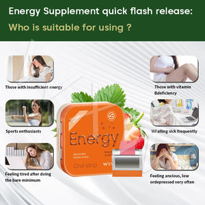 Meilleur complément alimentaire personnalisé en bandelettes orales minces et dissolvables pour le soutien de la santé immunitaire des adultes, film oral énergétique - Product Image 4