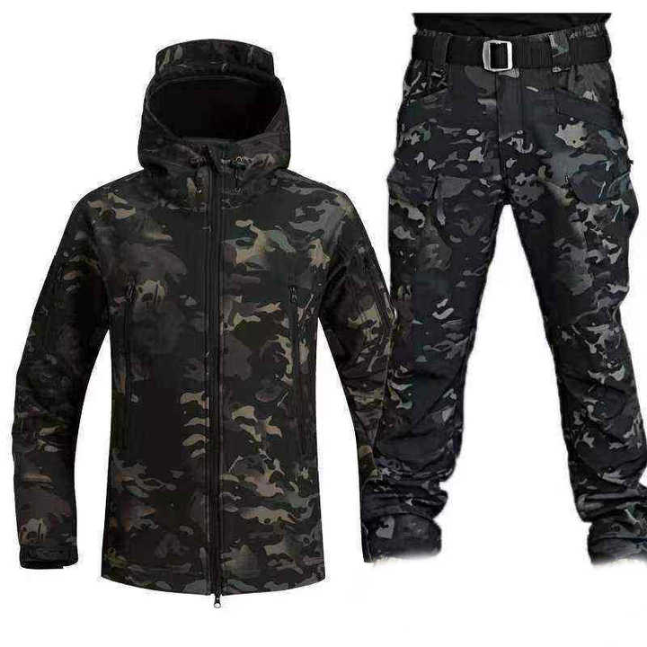 Top Ranking camouflage outdoor tactical uniform breathable waterproof soft best material Camouflage uniform in light weight