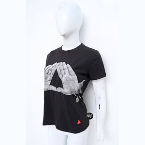 OEM servicio personalizado 100% algodón secado rápido correr gimnasio deporte transferencia impresión hombres impresión camiseta de alta calidad al por mayor desgaste - Product Image 5