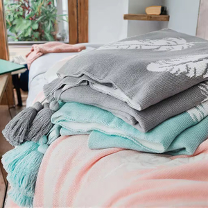 Manta de Algodón 100% de Primera Calidad, Suave, Ligera y Térmica, Tejido Waffle, Venta al por Mayor, Color, Tamaño y Estilo Personalizables, ODM - Product Image 4