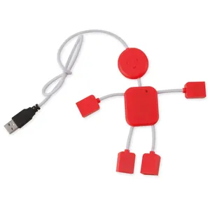 Hub USB Personalizzato a Forma di Omino di Corfù, Gadget Promozionale Personalizzabile - Product Image 1