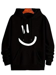 Nouveauté 2025, vente en gros OEM, sweat-shirt à capuche pour homme, haute qualité, style décontracté ample, sweat-shirt imprimé - Product Image 6