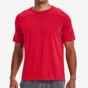 Camisetas Extra Grandes para Hombre con Estampado DTG al por Mayor de Fábrica, Camisetas de Algodón Grueso, Cuello Redondo, Manga Corta, Ajuste Holgado, Camiseta Básica - Product Image 4