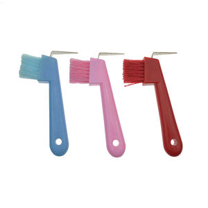 Vente en gros d'usine de produits de soins pour chevaux avec logo personnalisé médiator pour sabot de cheval en bois avec brosse - Product Image 2