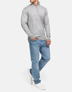 Sudadera de Hombre con Cremallera, Lavado Ácido, Decolorada por el Sol, 100% Algodón, Impermeable y Cálida para Invierno, con Logotipo Personalizado - Product Image 5