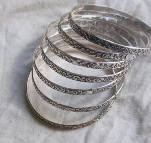 925 argent plaqué Boho Vintage bahamien bracelet ensemble 7 branches concepteur tenue quotidienne Bracelet empilable femmes cadeaux chrétiens - Product Image 4