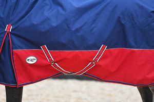 Couverture de participation de tapis de cheval d'hiver imperméable de haute qualité 600 Denier avec remplissage isolé pour les remplissages 300GSM par temps froid - Product Image 3