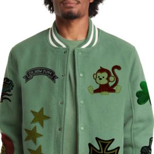 Venta al por mayor Hombres Varsity Chaquetas Letterman Chaquetas Personalizadas Béisbol Letterman Bomber Jacket Alta Calidad Precio Barato - Product Image 4