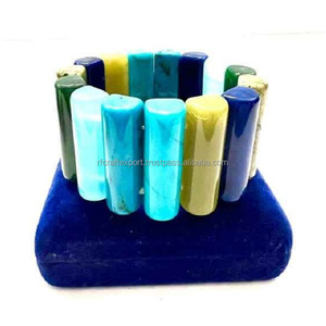 Nuevo y elegante brazalete y pulsera de resina, brazalete acrílico de buena calidad, brazalete transparente de resina personalizado de la India por RF Crafts - Product Image 3