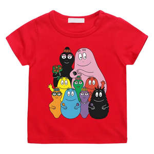 เสื้อยืดพิมพ์ลายการ์ตูนบาร์บาปาปาสำหรับเด็ก - Product Image 1