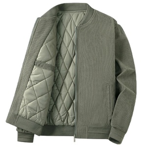 Men's Padded Winter <b>Corduroy</b> Coat Men's Casual Baseball <b>Jacket</b> Thermal Cotton Sports <b>Jacket</b> Customized Woven Haus Industries - Product Image 1