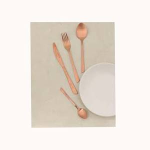 Style vintage en acier inoxydable argenté avec poignée en forme de clou couverts élégants couverts occidentaux pour mariage et occasions spéciales - Product Image 6