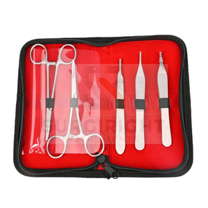 ชุดเครื่องมือผ่าตัดตัวอ่อนแบบแมนนวลเครื่องมือผ่าตัดเป็นเหล็กอุปกรณ์ผ่าตัดโดยใช้เครื่องมือผ่าตัด - Product Image 3