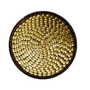 Sous-verres en métal de luxe haut de gamme multi boule en métal perles de cristal strass sous-verres de Table de mariage - Product Image 4