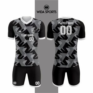 Conjunto de Uniforme de Fútbol Sublimado Personalizado de Alta Calidad, Diseño Dividido Moderno para Verano y Otoño, Equipación Completa con Camiseta - Product Image 4